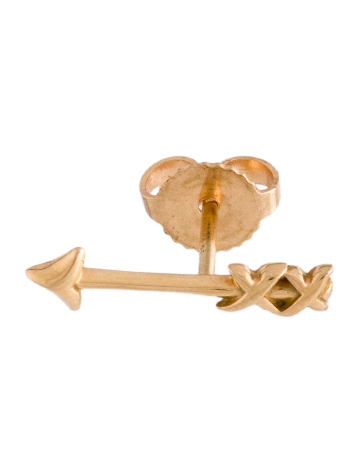 Tiffany & Co. 18K Graffiti Arrow Single Stud Earring