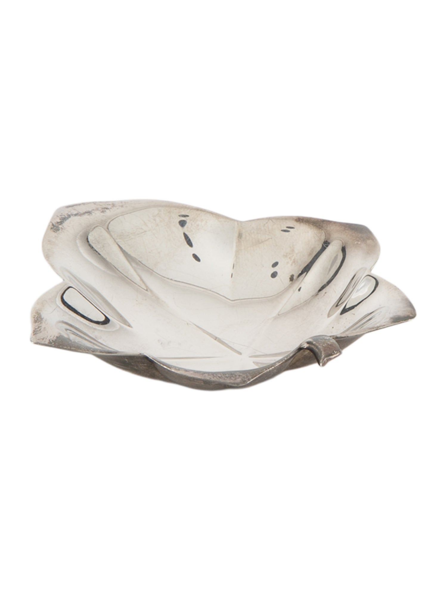 Tiffany & Co. Sterling Leaf Dish