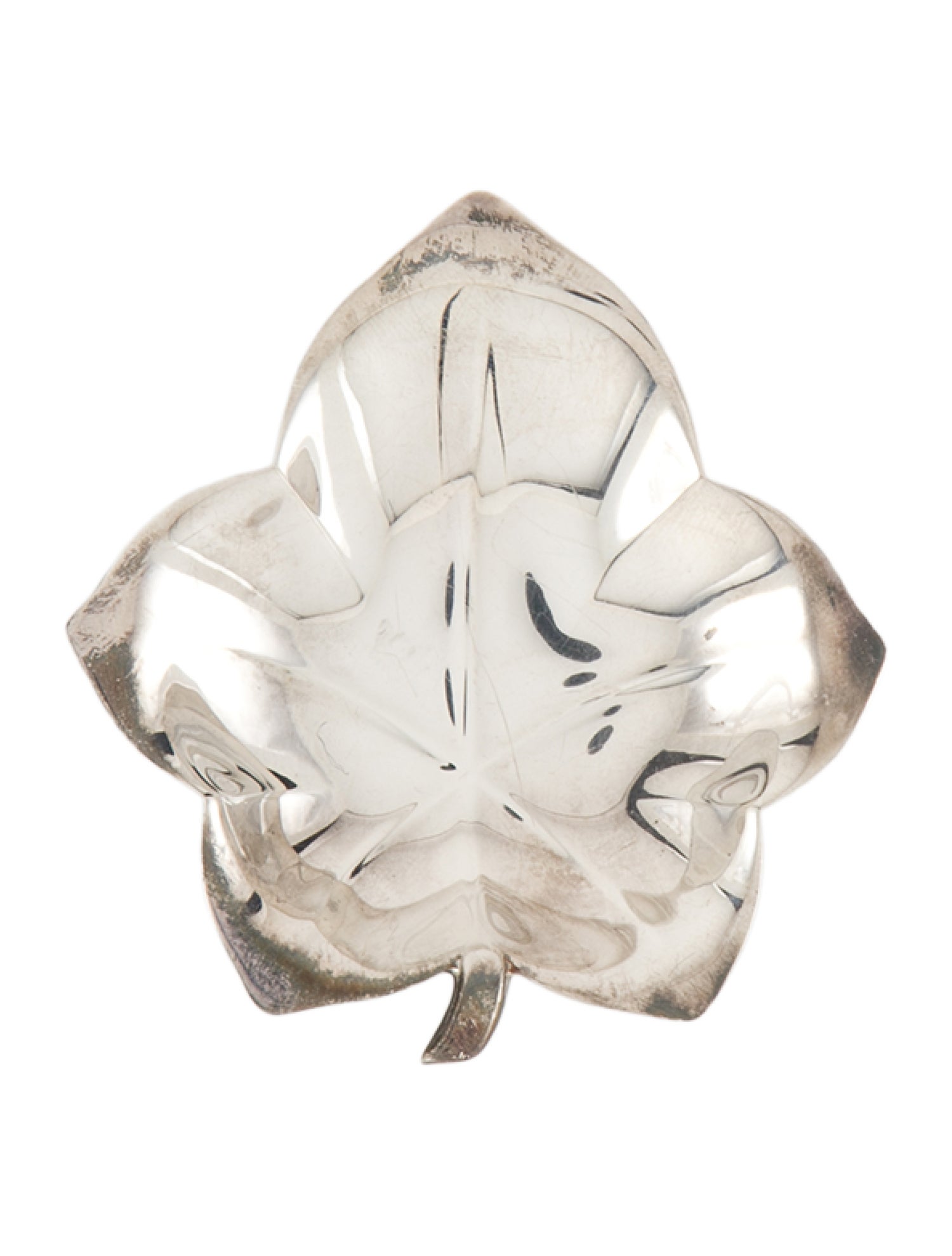 Tiffany & Co. Sterling Leaf Dish