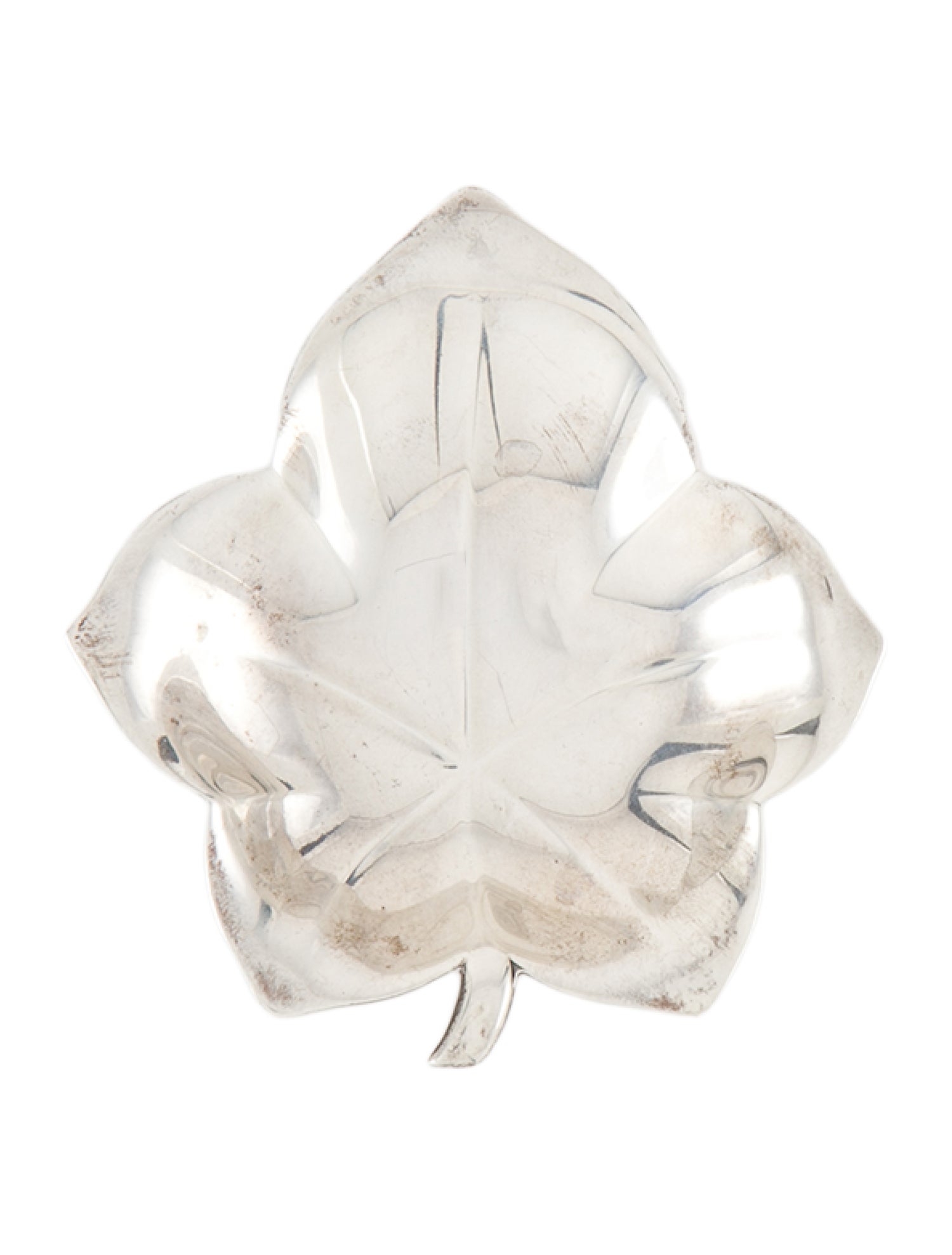 Tiffany & Co. Sterling Silver Leaf Dish