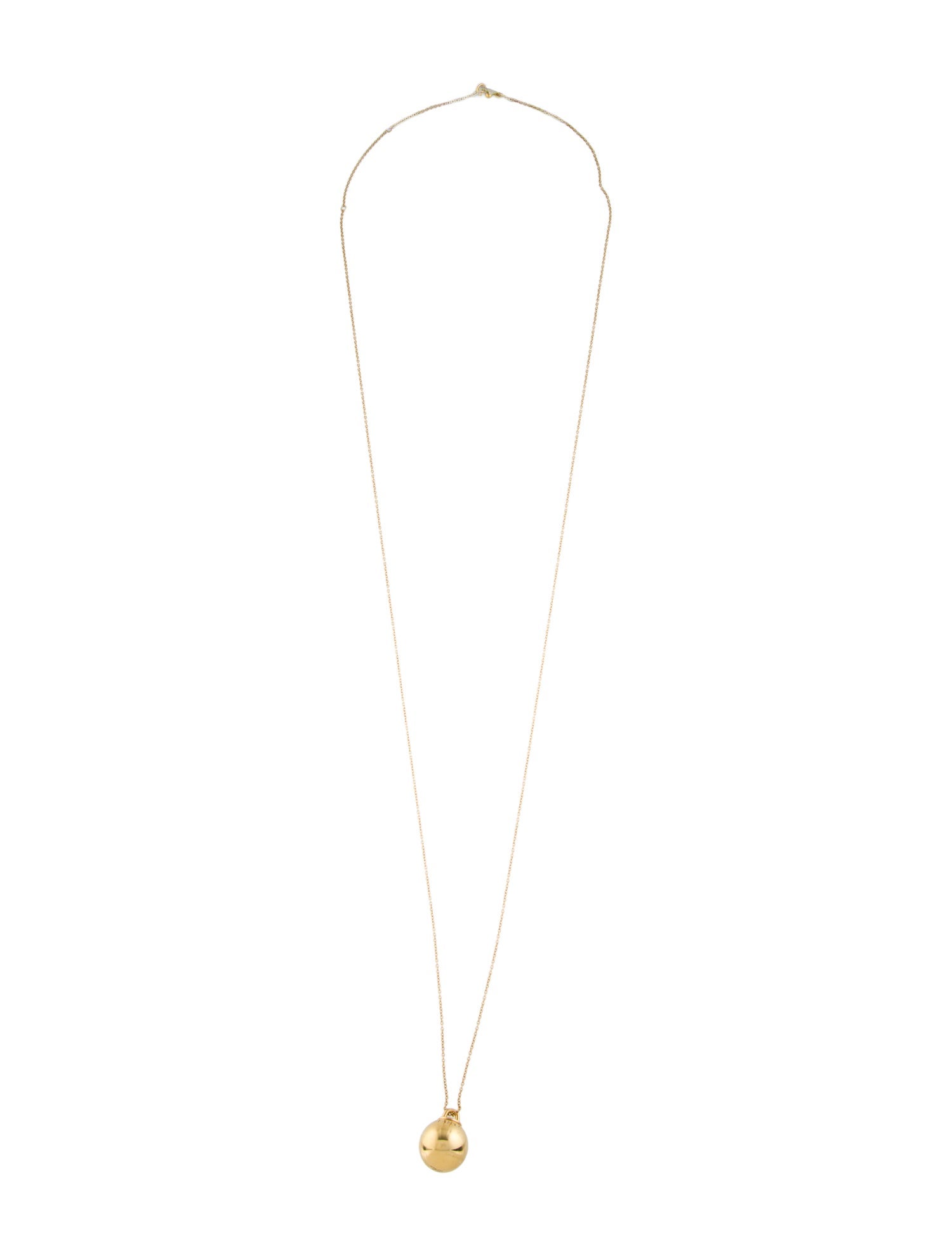 Tiffany & Co. 18K Hardwear Ball Necklace