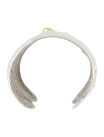 Tiffany & Co. Two-Tone Magnolia Ladybug Cuff Bracelet