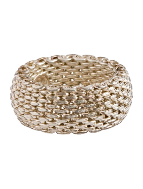 Tiffany & Co. Somerset Mesh Band Ring