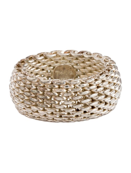 Tiffany & Co. Somerset Mesh Band Ring