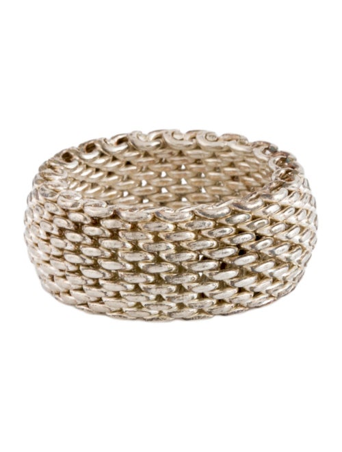 Tiffany & Co. Somerset Mesh Band Ring