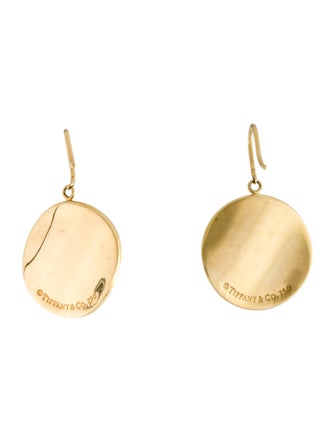 Tiffany & Co. 18K Notes Drop Earrings