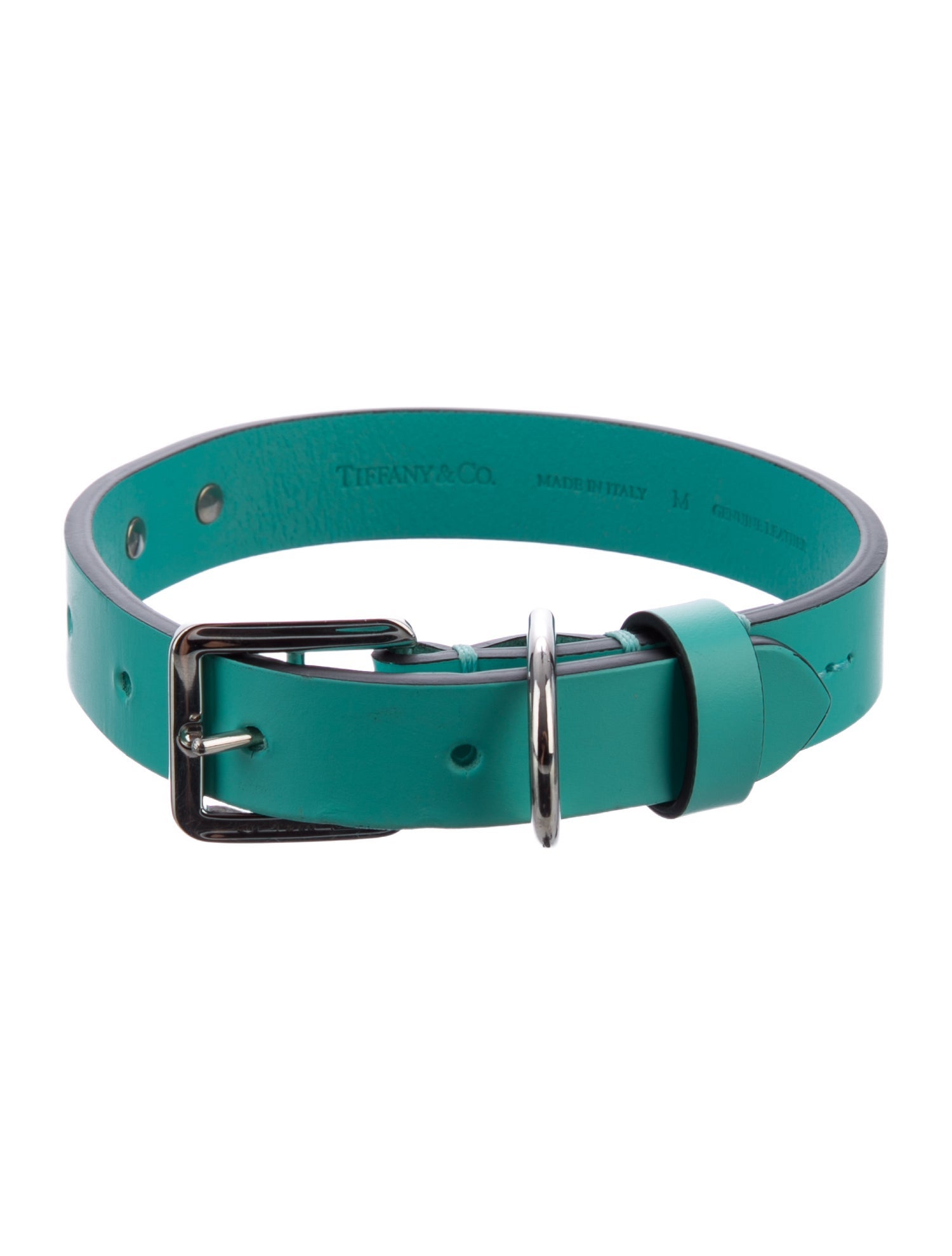 Tiffany & Co. Leather Dog Collar