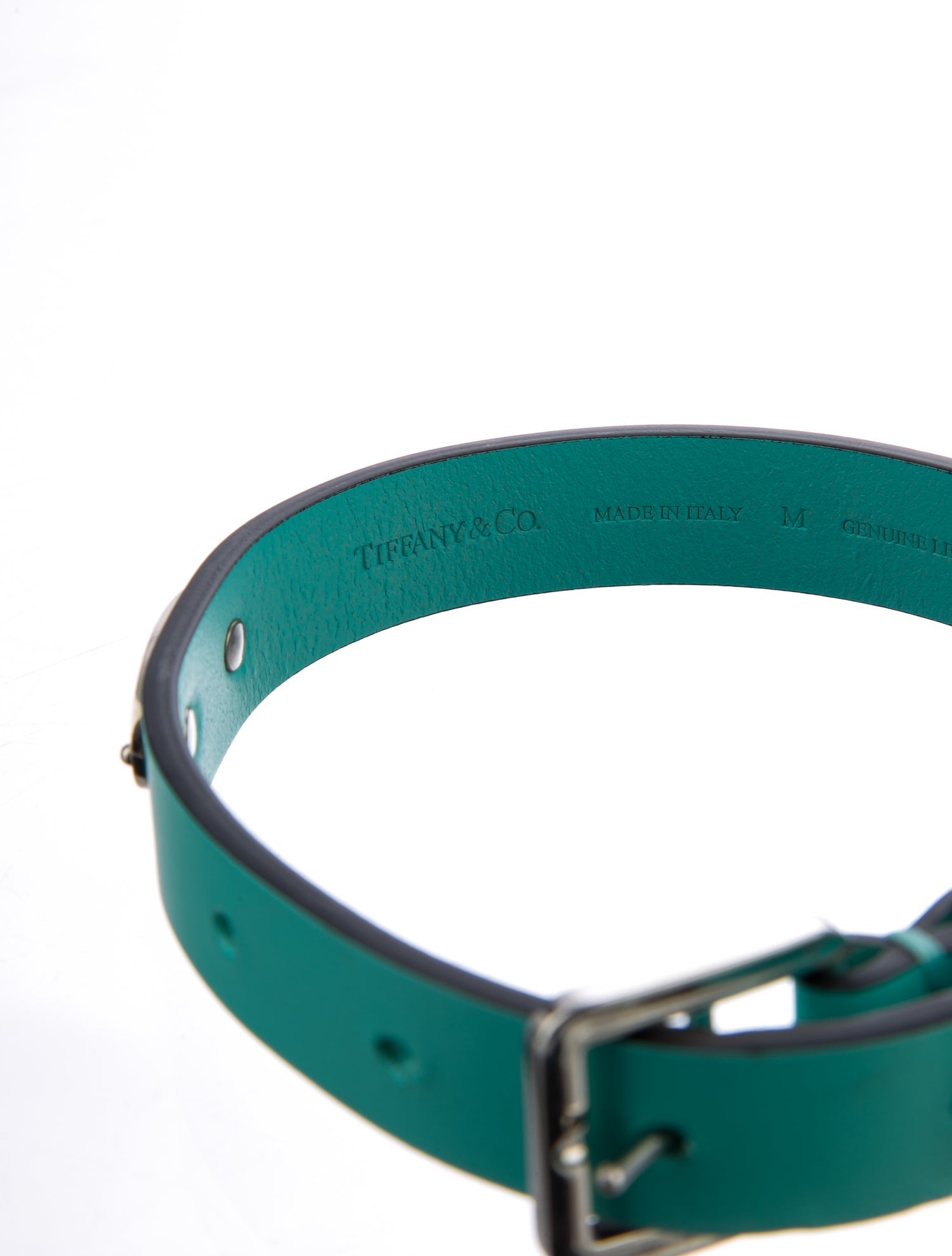 Tiffany & Co. Leather Dog Collar