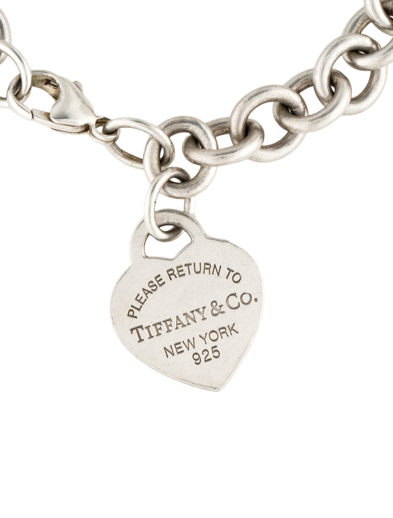 Tiffany & Co. Heart Tag Charm Bracelet