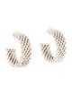 Tiffany & Co. Somerset Mesh Hoop Earrings