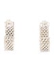 Tiffany & Co. Somerset Mesh Hoop Earrings