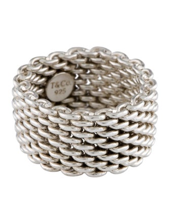 Tiffany & Co. Mesh Band Ring