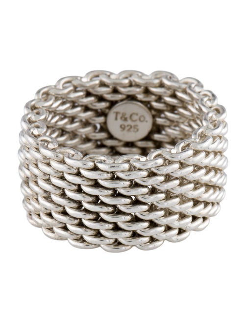 Tiffany & Co. Mesh Band Ring