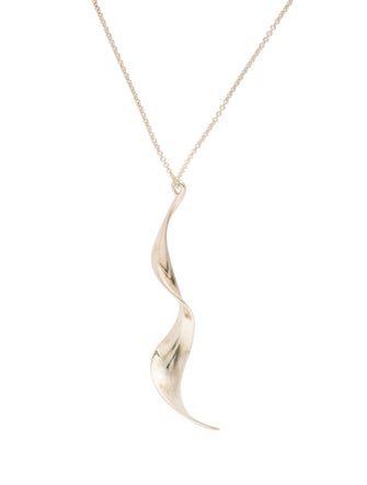 Tiffany & Co. Orchid Drop Pendant Necklace