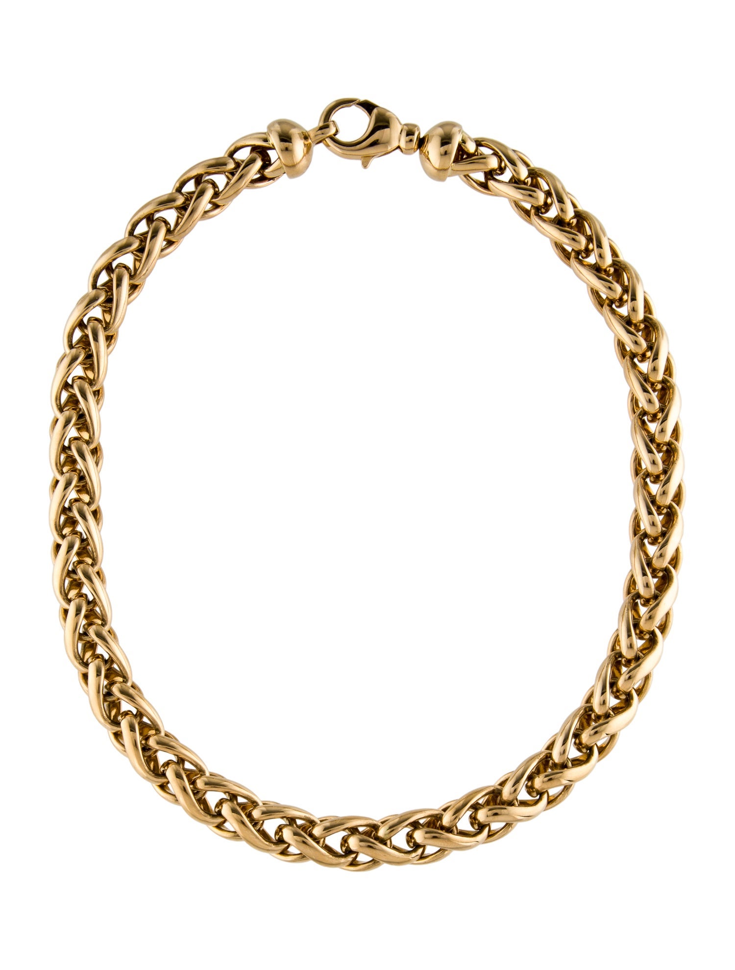Tiffany & Co. 18K Chain Link Necklace
