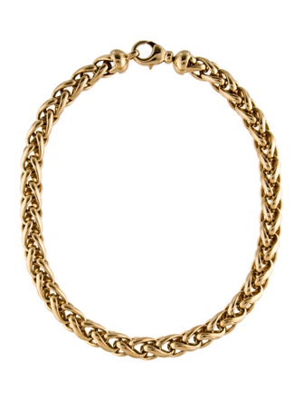 Tiffany & Co. 18K Chain Link Necklace