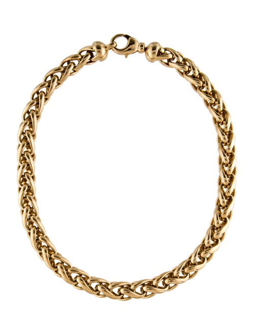 Tiffany & Co. 18K Chain Link Necklace
