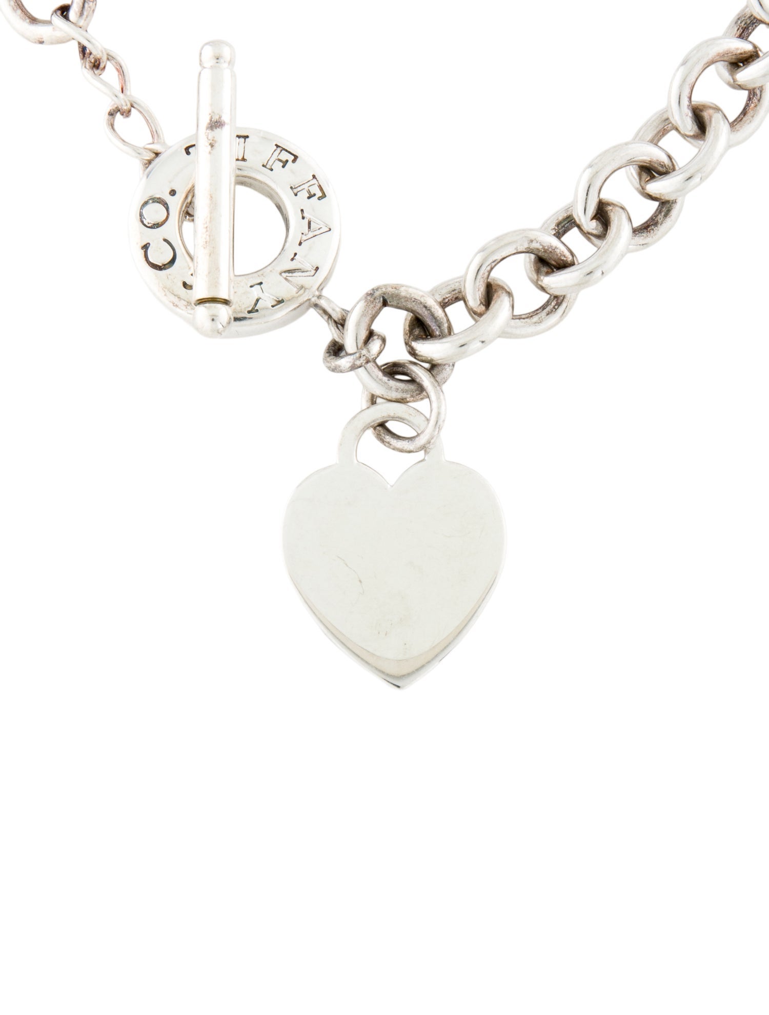 Tiffany & Co. Heart Tag Toggle Necklace