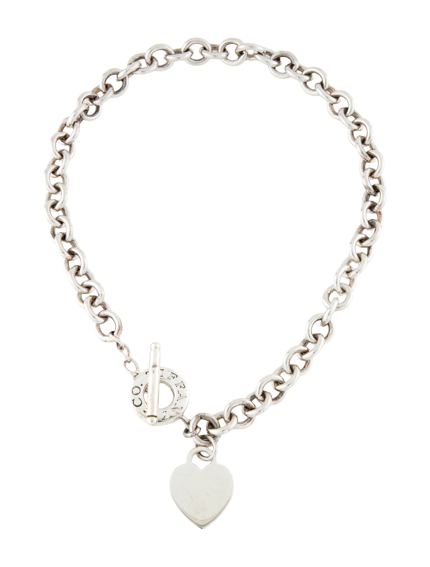 Tiffany & Co. Heart Tag Toggle Necklace