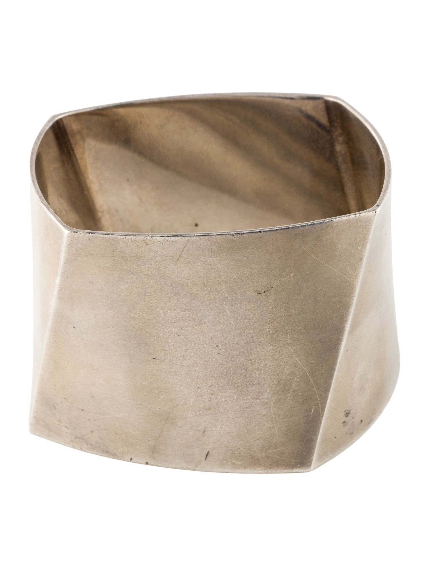 Tiffany & Co. Wide Torque Bangle Bracelet