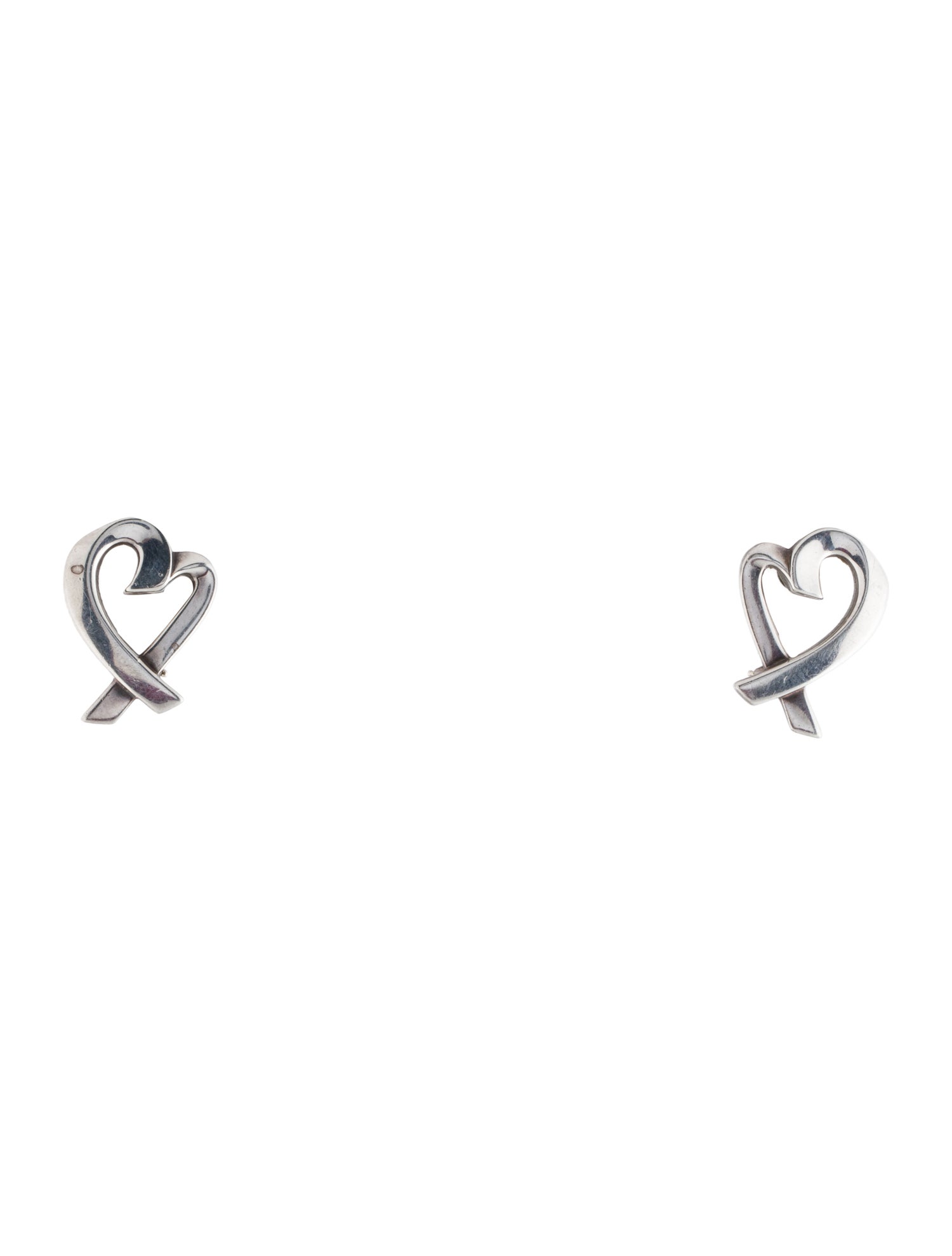 Tiffany & Co. Medium Loving Heart Earclips