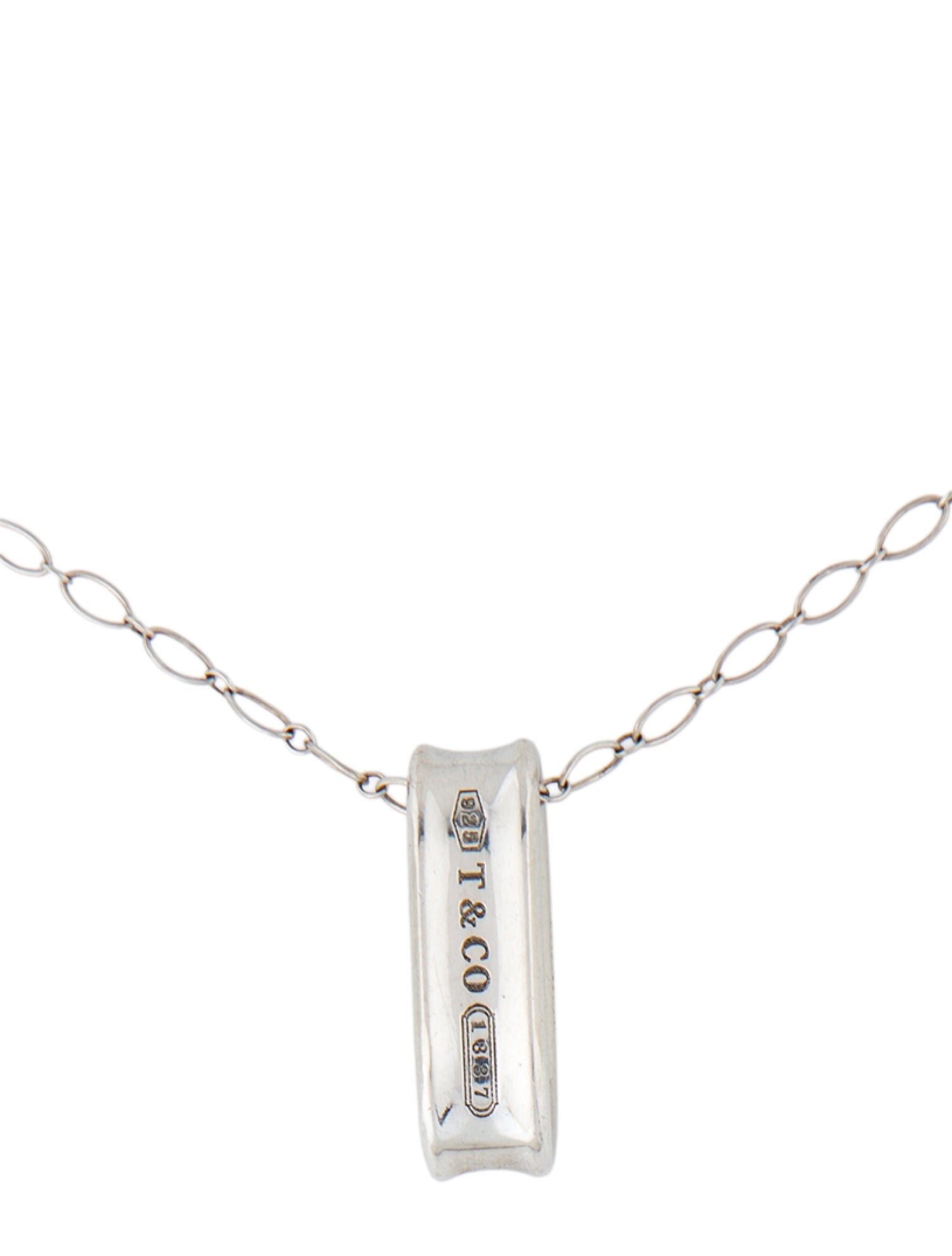 Tiffany & Co. 1837® Loop Slider Pendant Necklace
