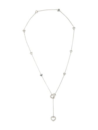 Tiffany & Co. Heart Lavalier Station Necklace