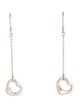 Tiffany & Co. Open Heart Drop Earrings