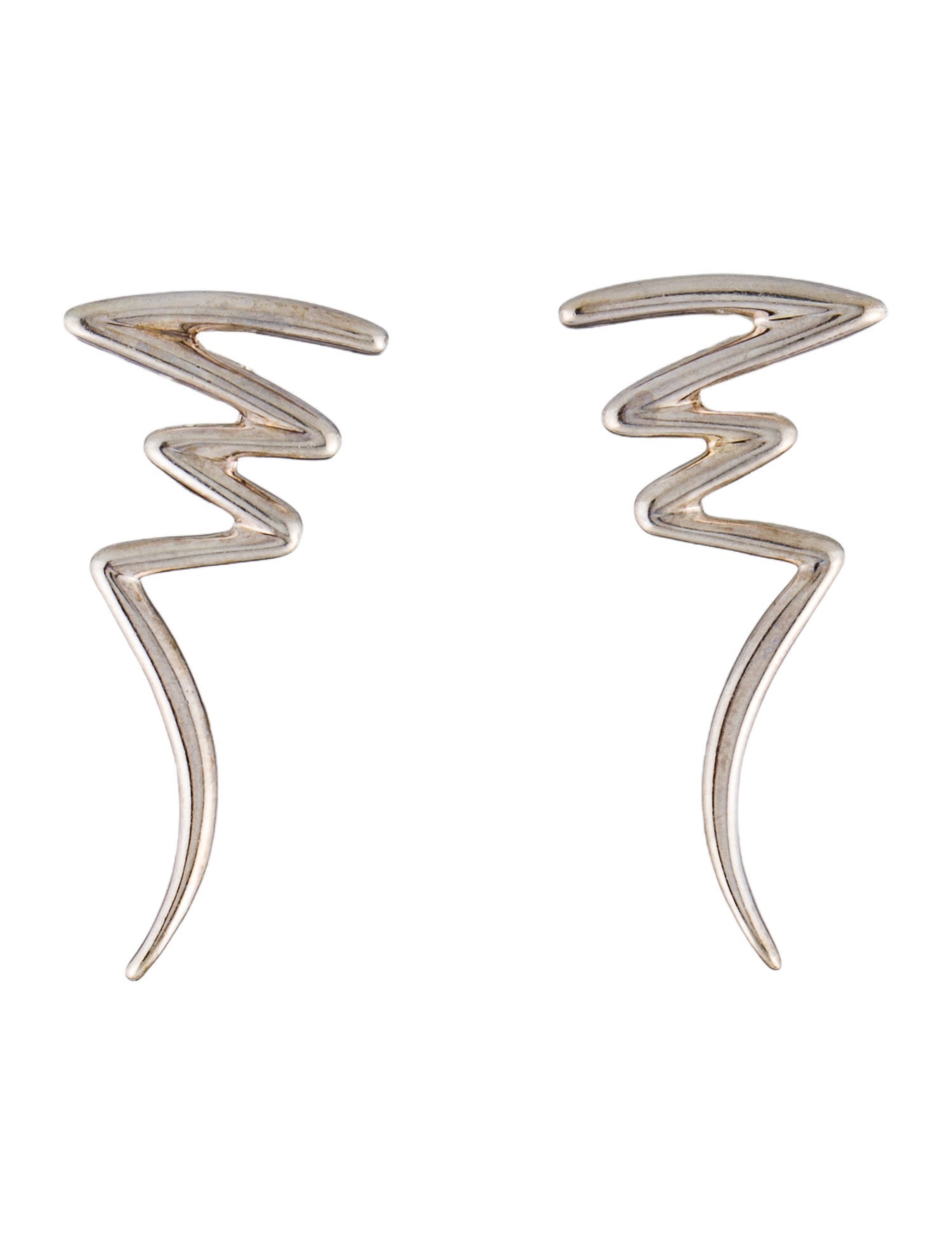 Tiffany & Co. Vintage Scribble Drop Earrings