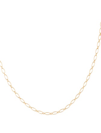 Tiffany & Co. 18K Oval Link Chain Necklace