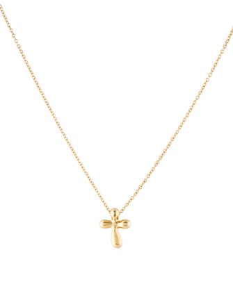 Tiffany & Co. Cross Pendant Necklace