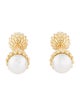 Tiffany & Co. 18K Pearl Acorn Cufflinks