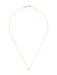 Tiffany & Co. 18K Diamonds by the Yard® Single Diamond Pendant Necklace