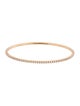 Tiffany & Co. 18K Diamond Metro Bangle Bracelet