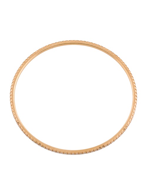 Tiffany & Co. 18K Diamond Metro Bangle Bracelet