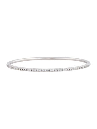 Tiffany & Co. 18K Diamond Bangle Bracelet