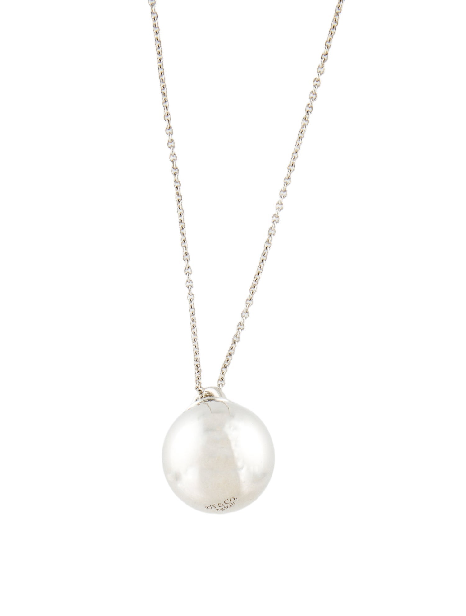 Tiffany & Co. Ball Pendant Necklace