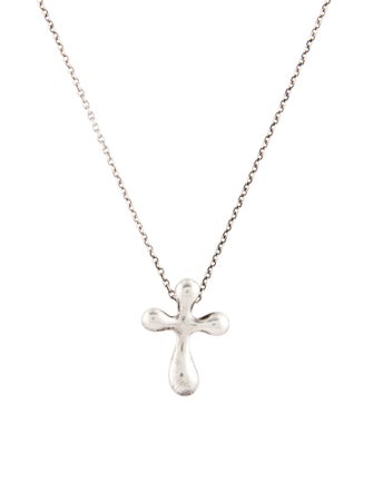 Tiffany & Co. Cross Pendant Necklace