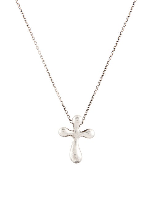 Tiffany & Co. Cross Pendant Necklace