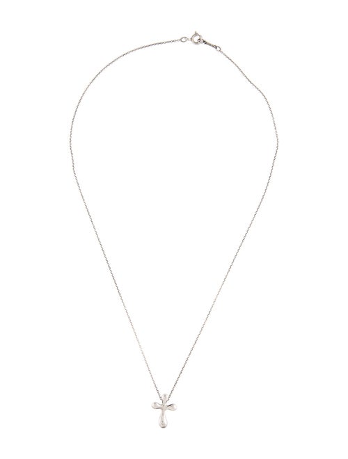 Tiffany & Co. Cross Pendant Necklace