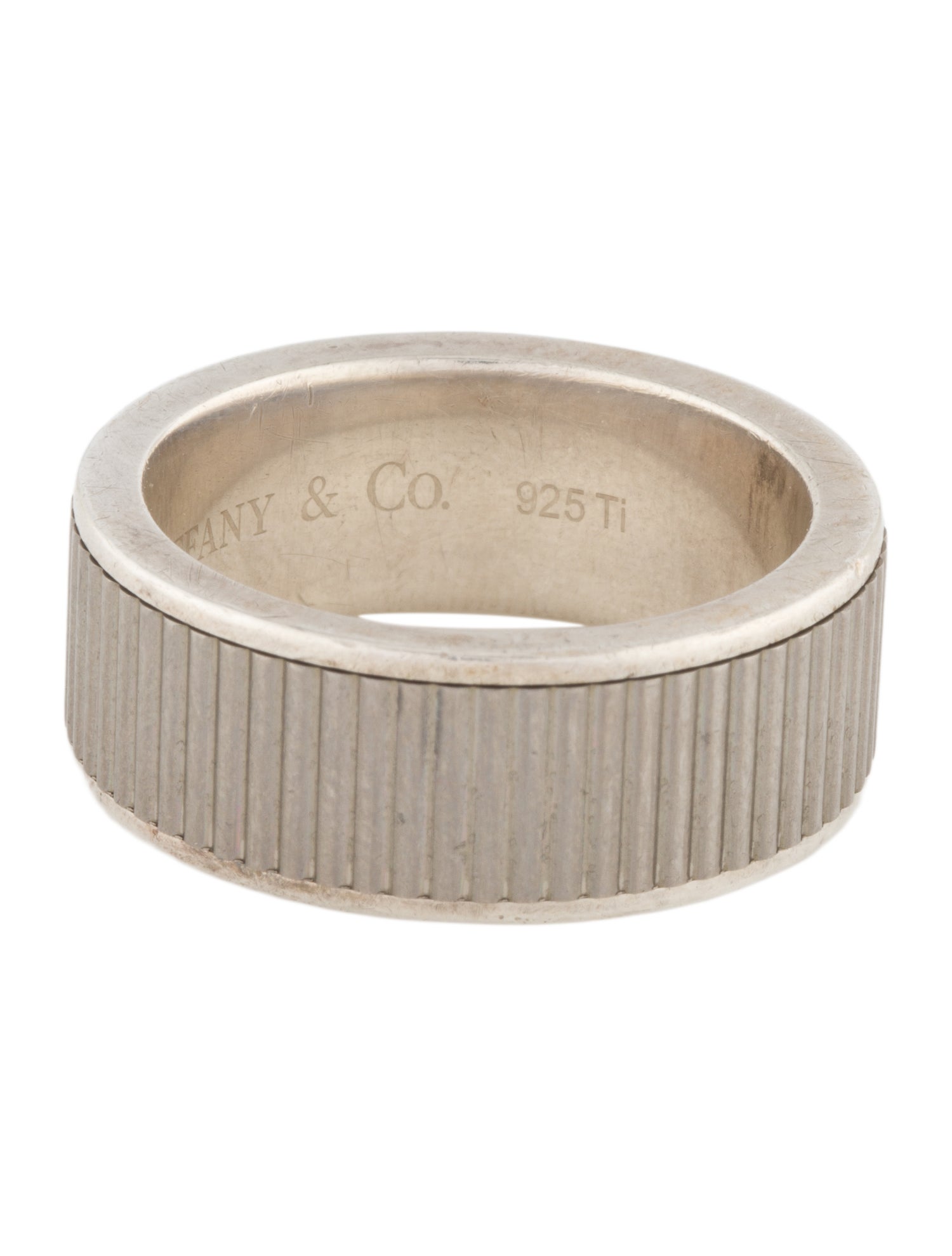 Tiffany & Co. Coin Edge Band