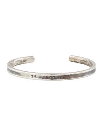 Tiffany & Co. 1837 Narrow Cuff Bracelet