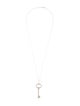 Tiffany & Co. Large Oval Key Pendant Necklace