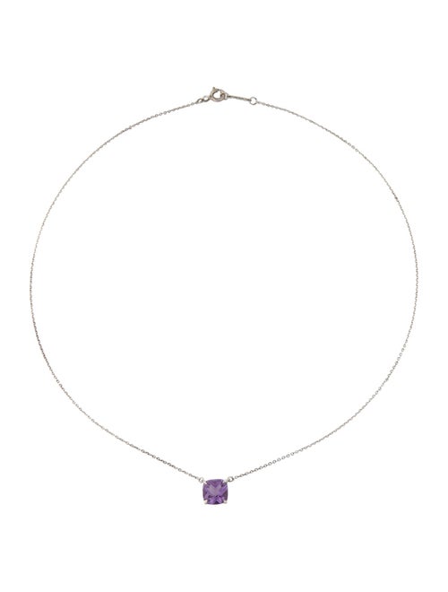 Tiffany & Co. Amethyst Sparklers Pendant Necklace