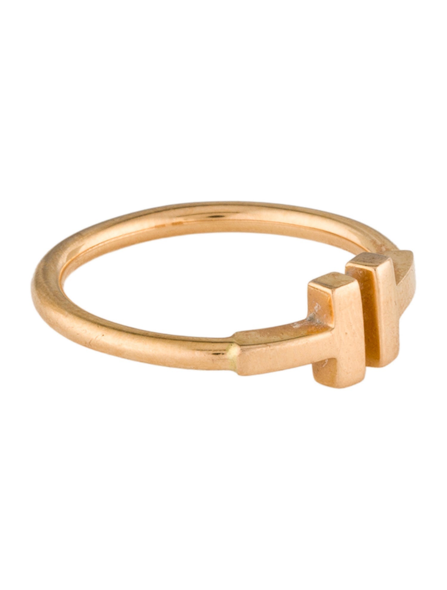 Tiffany & Co. 18K T Wire Ring