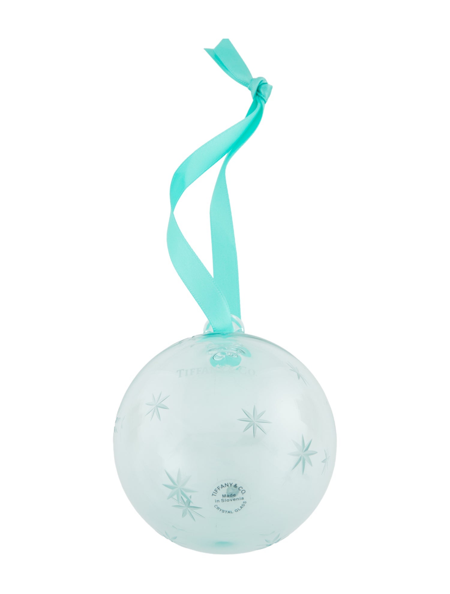 Tiffany & Co. Crystal Sphere Ornament