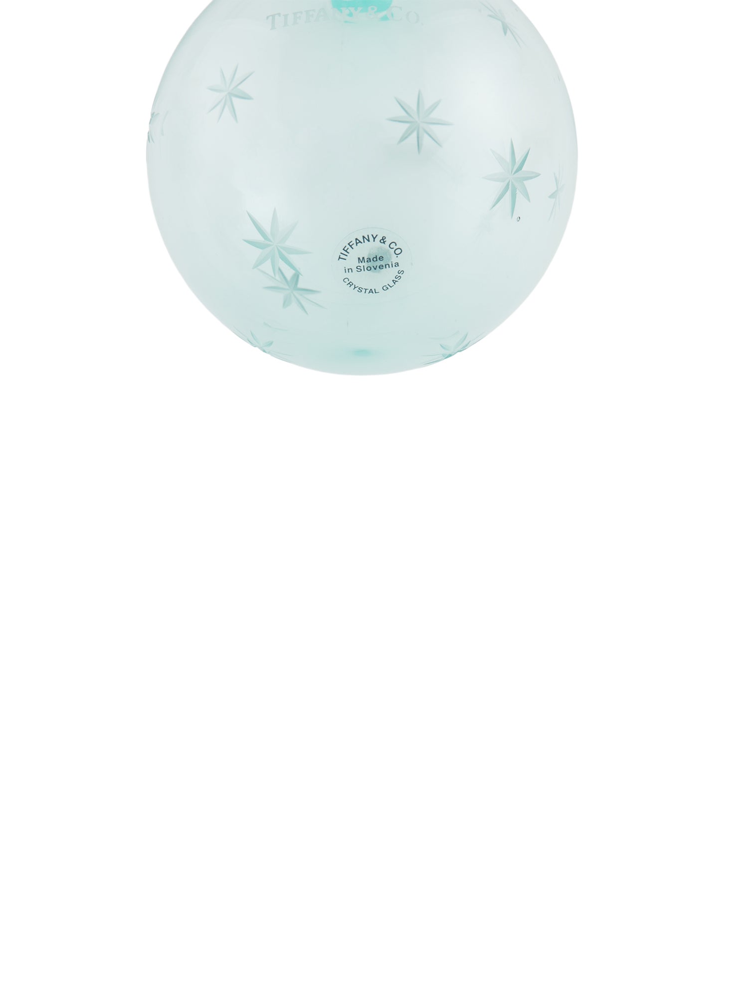 Tiffany & Co. Crystal Sphere Ornament