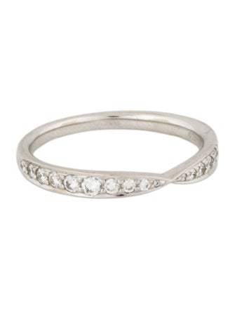 Tiffany & Co. Platinum Diamond Wedding Band