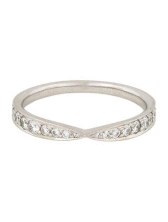 Tiffany & Co. Platinum Diamond Wedding Band