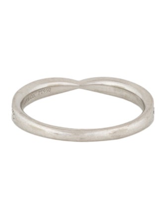 Tiffany & Co. Platinum Diamond Wedding Band